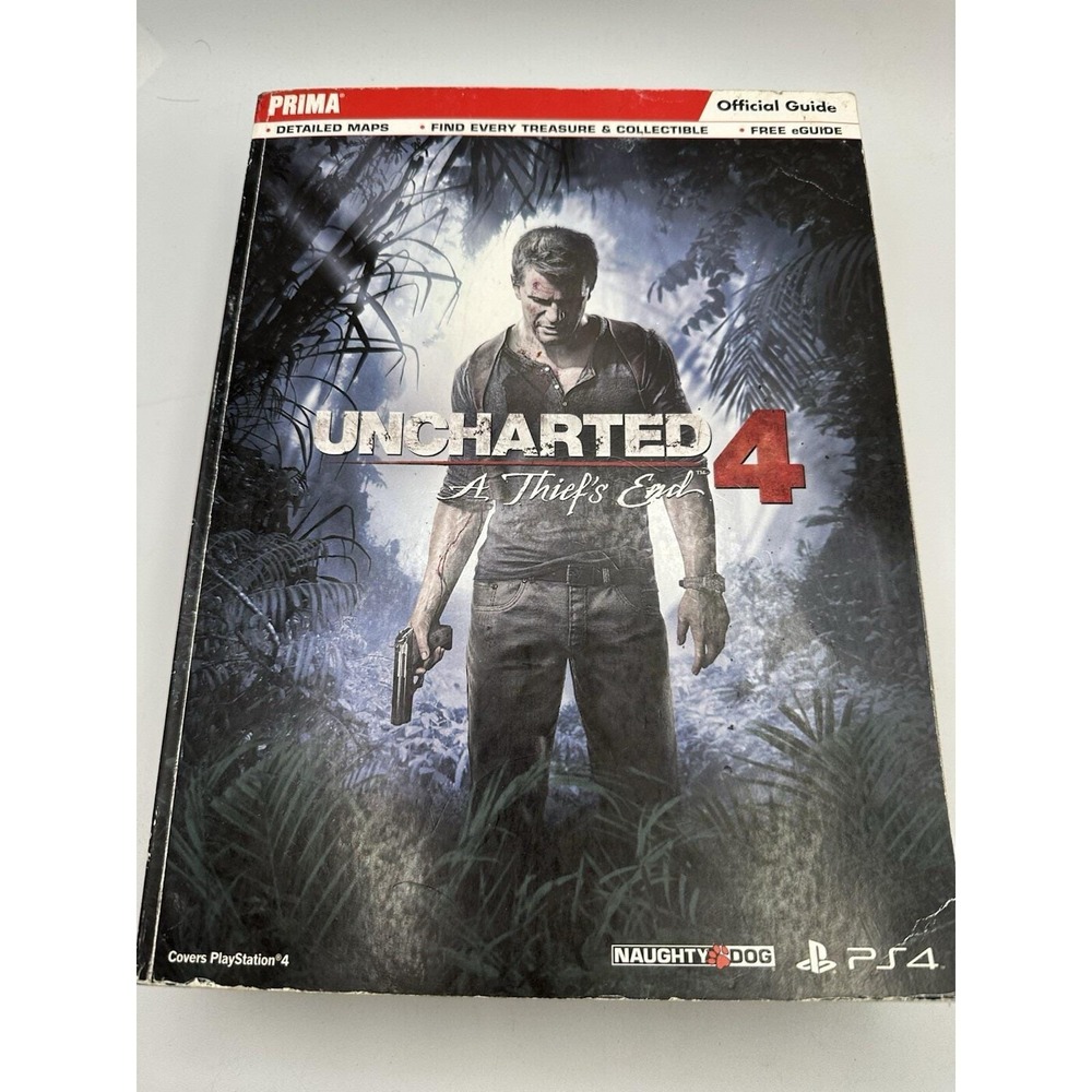 Uncharted 4 A Thiefs End Official Strategy Guide Prima